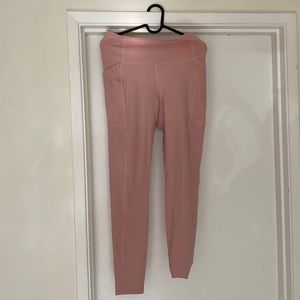 Girlfriend Collective Pink Leggings with Pockets